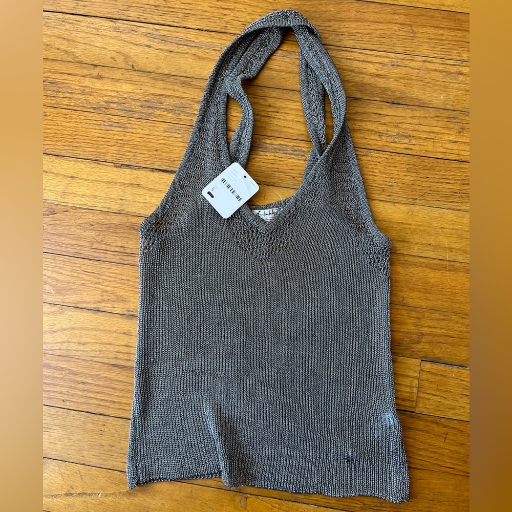 Intimately by Free People Silver Top 🪩